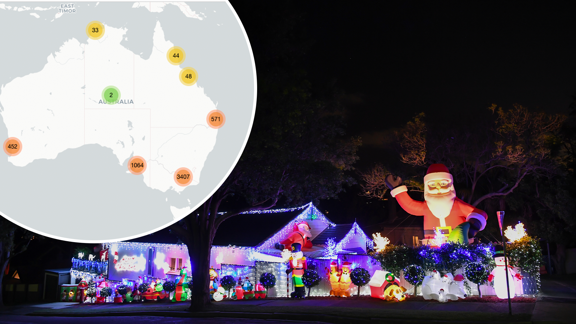 It S Google Maps But For Christmas Lights Find Out Where The Best   Xmas Lights 