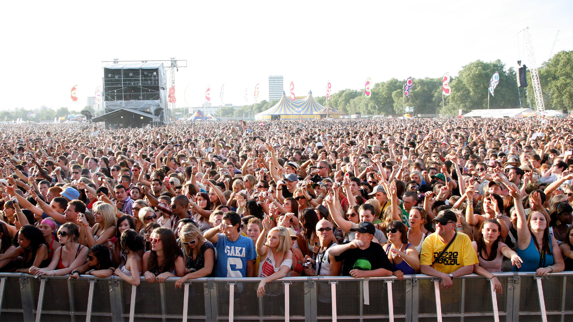 Watch The Unforgettable Moment When Stadium Goers Burst Into