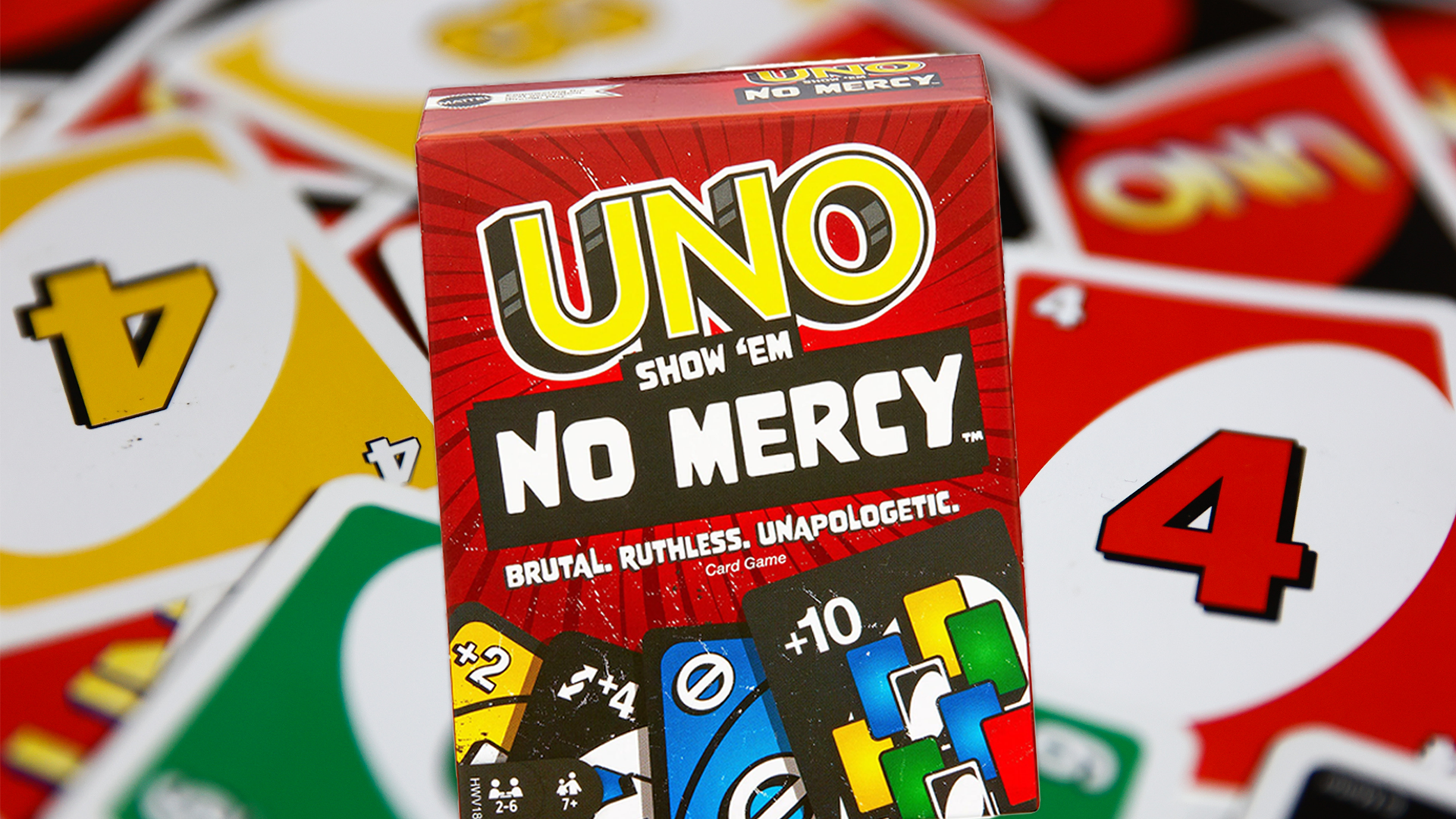 UNO No Mercy Rules And Cards